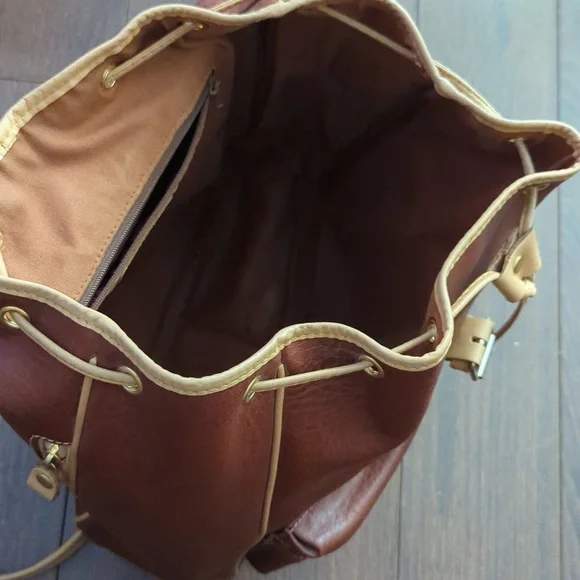 Vintage ACE JAPAN Leather Backpack - Picture 6 of 15